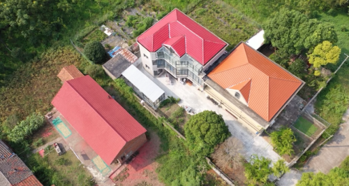 竖新镇油桥村就正式启动农房屋面降温试点工程3.png